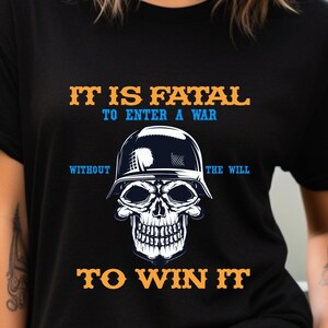 Military Skull Shirt: Patriotic Graphic Tee