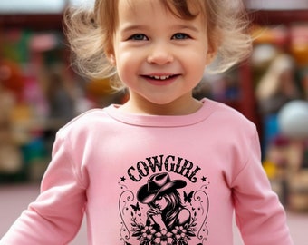 Cowgirl Forever Toddler Tee: Western Rodeo Kids Shirt