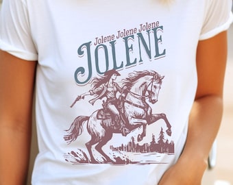 Jolene Western Shirt, Country Music Lover, Cowgirl Shirt, Dolly Parton T-shirt,  Retro Jolene Shirt,  Country Music Shirt, Dolly Vibes Shirt