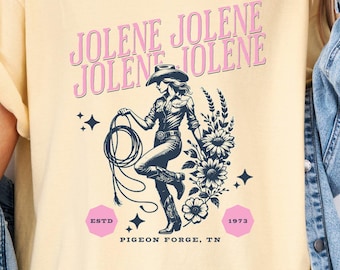 Jolene Comfort Colors Shirt: Country Music Graphic Tee