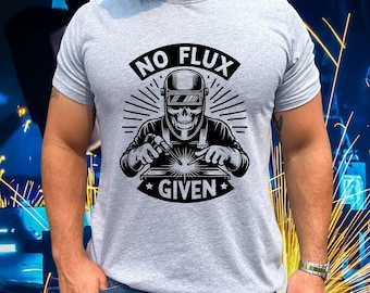 Welder Skeleton Graphic Tee: Funny Welding Humor Shirt