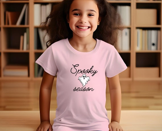 Spooky Season Kids Shirt, Ghost T-shirt, Happy Halloween, Toddler Boo Tee, Halloween Shirt, Little Ghost Shirt, Boo Kids Shirt, Spooky Vibes