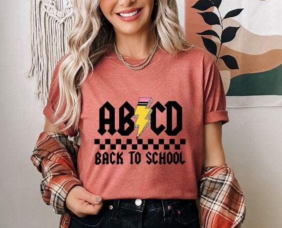 Rock N Roll Teacher Tee, Back to School Gift, Teacher Life, Teacher Shirt, Back To School, Cool Teacher, Teacher Gift, Preschool Teacher