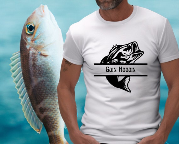 Bass Fishing Shirt, Lake T-shirt, Outdoor Lovers, Nature Lovers, Fishing Shirt, Fishing Gift, Camping Shirt, Bass Shirt, Going Hoggin Shirt