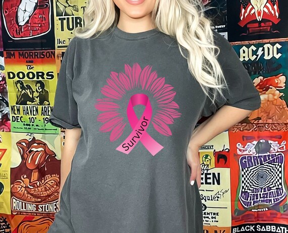 Breast Cancer Awareness Shirt, Motivational Shirt, Breast Cancer Shirts for Women, Pink Ribbon Shirt, Warrior Shirt, Warrior Cancer Shirt,