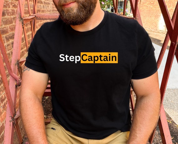 Step Captain T-shirt, Military Shirt, Graphic Shirt, Funny T-shirt, Gift for Service Member, Funny Military T-shirt, Dependa Shirt