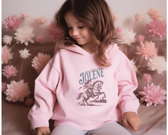 Jolene Cowgirl Toddler Hoodie: Western Fleece Pullover