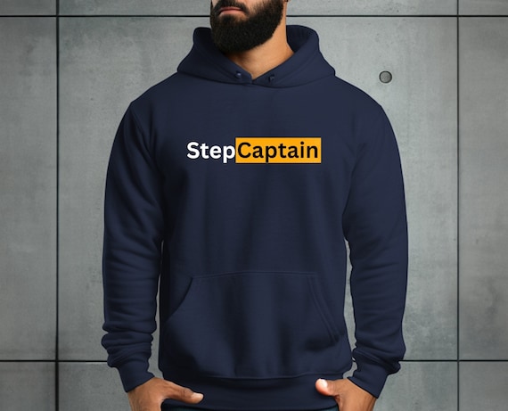 Step Captain Hoodie, Military Shirt, Graphic Shirt, Funny Sweatshirt, Gift for Service Member, Funny Military Shirt, Dependa Hoodie