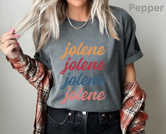 Jolene Comfort Colors Shirt Country Music Lover  Gift Idea Dolly Parton T-shirt Retro Jolene Shirt Country Music Shirt Dolly Vibes Shirt