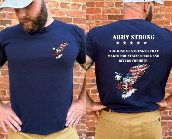 American Bald Eagle Flag T-Shirt, Military Shirt, Graphic Shirt, Gift for Service Member, Army Shirt, Military Veteran Shirt, Veteran Tshirt