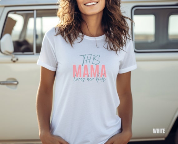 Gift for Mom - Mother's Day Shirt, Mama Shirt, Mom Shirt, Nana Shirt, Birthday Gift, Flower Shirt, Mom Life Shirt, Garden Tee