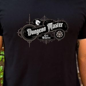 Dungeon Master T-Shirt: RPG Gamer Gift, D&D Tee
