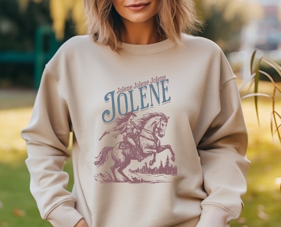 Jolene Sweatshirt, Country Music Lover, Cowgirl Sweatshirt, Dolly Parton Tee,  Retro Jolene Shirt,  Country Music Shirt, Dolly Vibes Shirt