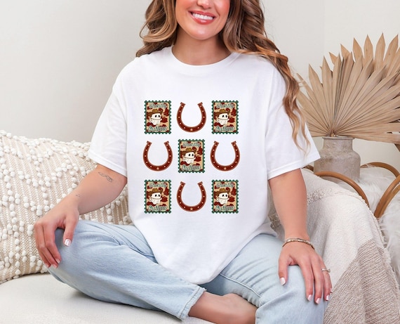 Ghostly Outlaw Comfort Colors, Cowboy Ghost T-Shirt, Western Halloween Tee, Fall Spooky Season Cowgirl-Cowboy Shirt, Boo Country Shirt