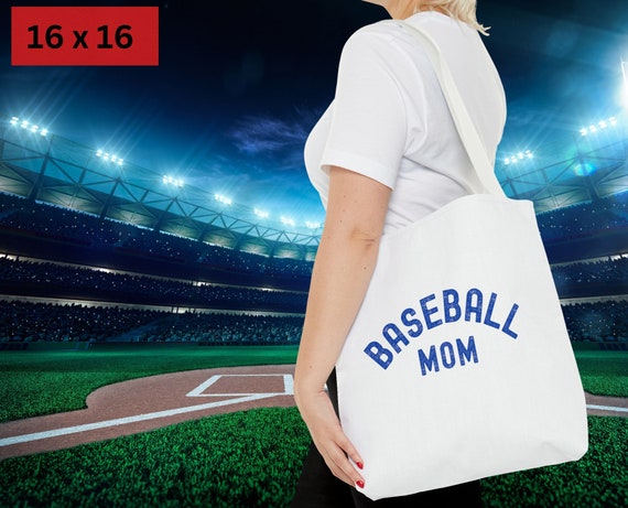 Baseball Mom Tote Bag, Baseball Mom Bag, Sports Mom Bag, Snack Bag, Gift for Mom,  Sport Mom Gift, Baseball Bag, Mothers Day Gift