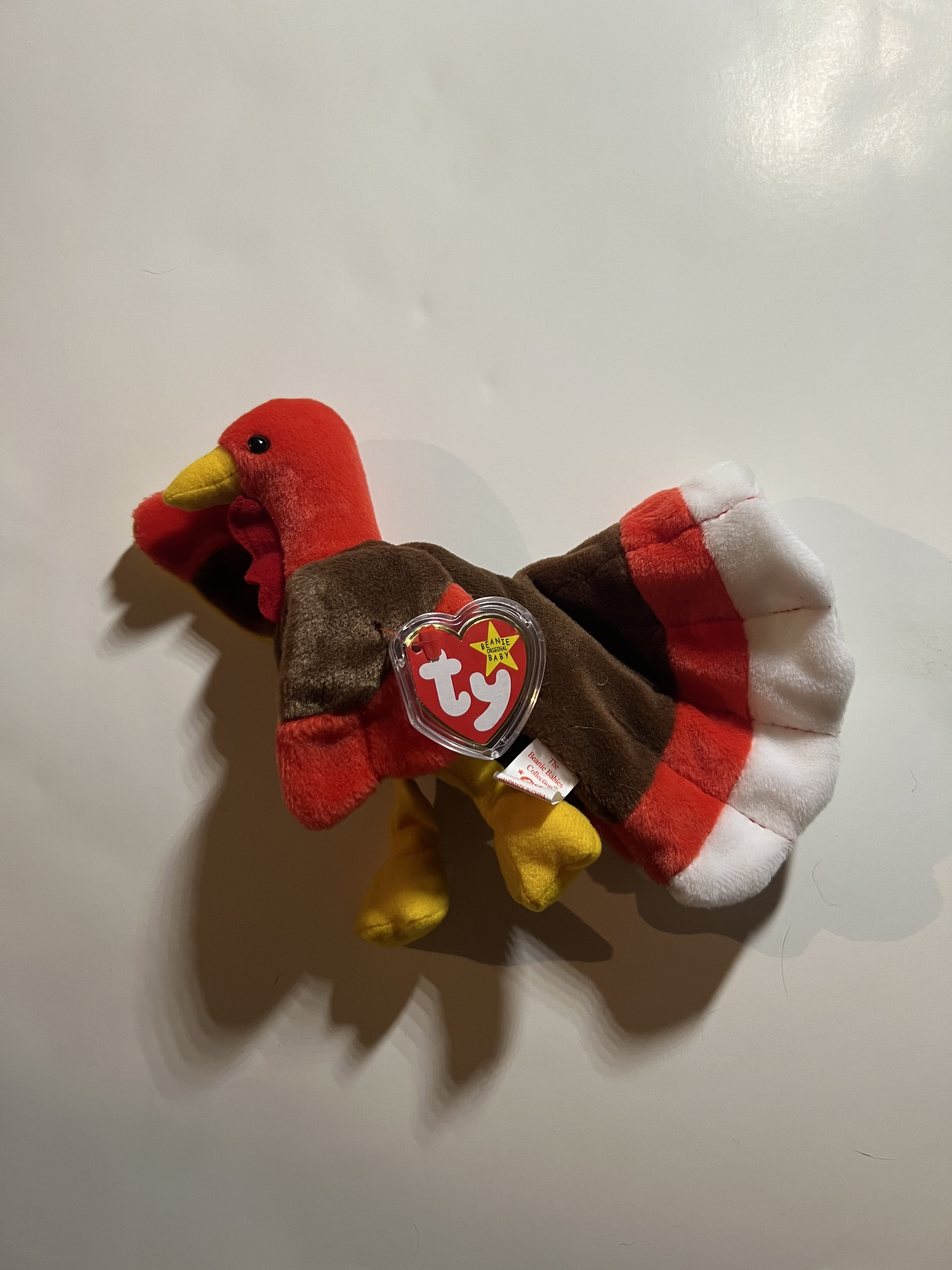 1996 Gobbles Beanie Baby Rare W/ Tag Errors Etsy