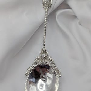 Antique Dutch .833 Silver Ladle • “Hope” Allegorical Finial • c.1901 • 80g • Renaissance Revival • Hallmarked Lion Passant 2 & Minerva