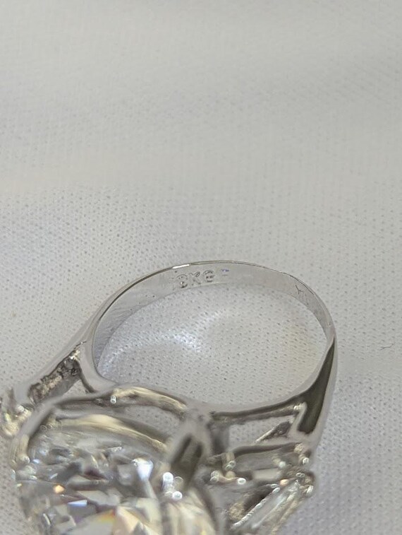 Vintage 18K G.E. statement Ring - image 3