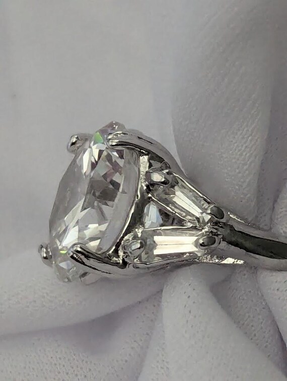 Vintage 18K G.E. statement Ring - image 5