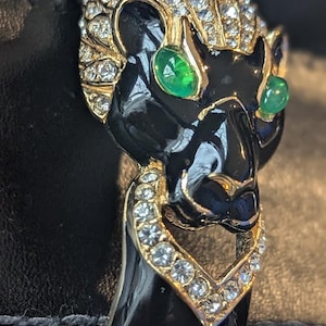 Ciner Panther Bracelet - Etsy