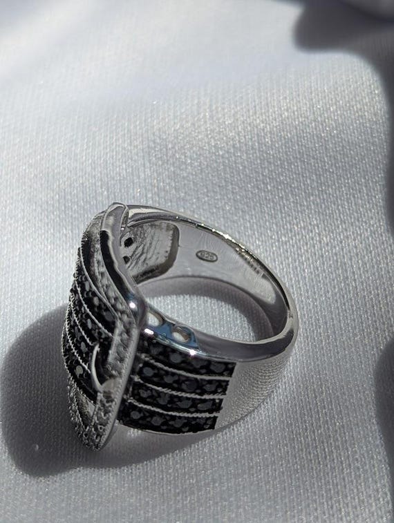 Belt Buckle Statement Ring - image 8