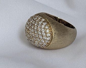 925 FAS CZ Dome Ring