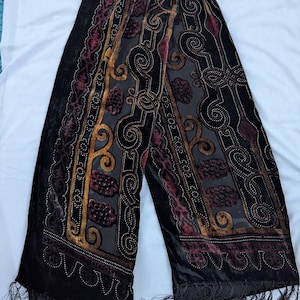 Vintage Bohemian design Scarf/ Shawl