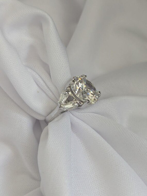 Vintage 18K G.E. statement Ring - image 7