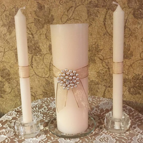 thumbnail image 2 of Unity Candle Holder-Unity Candle Stand-Unity Candle Holder 2 of 12