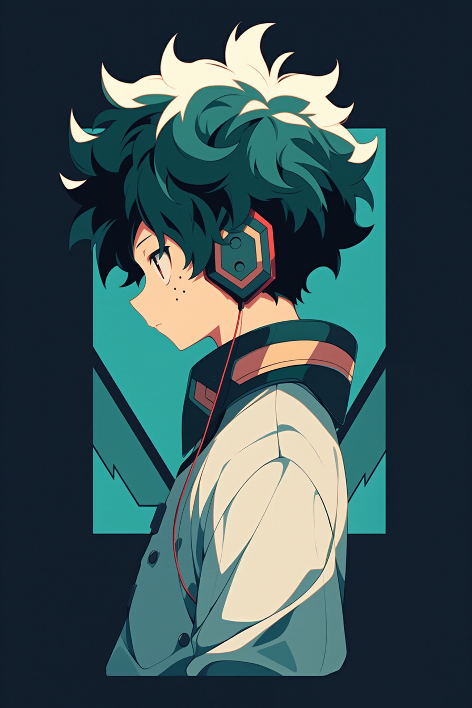 Famous Six Anime Poster Setai Digital Art Poster,printable Poster,png