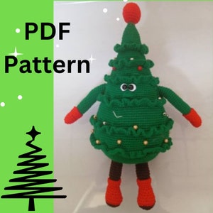 Festive Crochet Christmas Tree Pattern, Instant Download: Crochet  Pattern for Unique Holiday Gifts, Holiday Decor, crochet toy, amigurumi