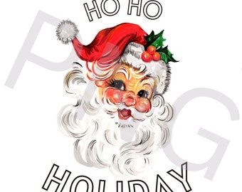 Chemise tendance svg, SVG de Noël père Noël, joyeux Noël SVG, clipart Noël, Noël coupe fichiers, Cricut, fichier de coupe Silhouette, cadeau