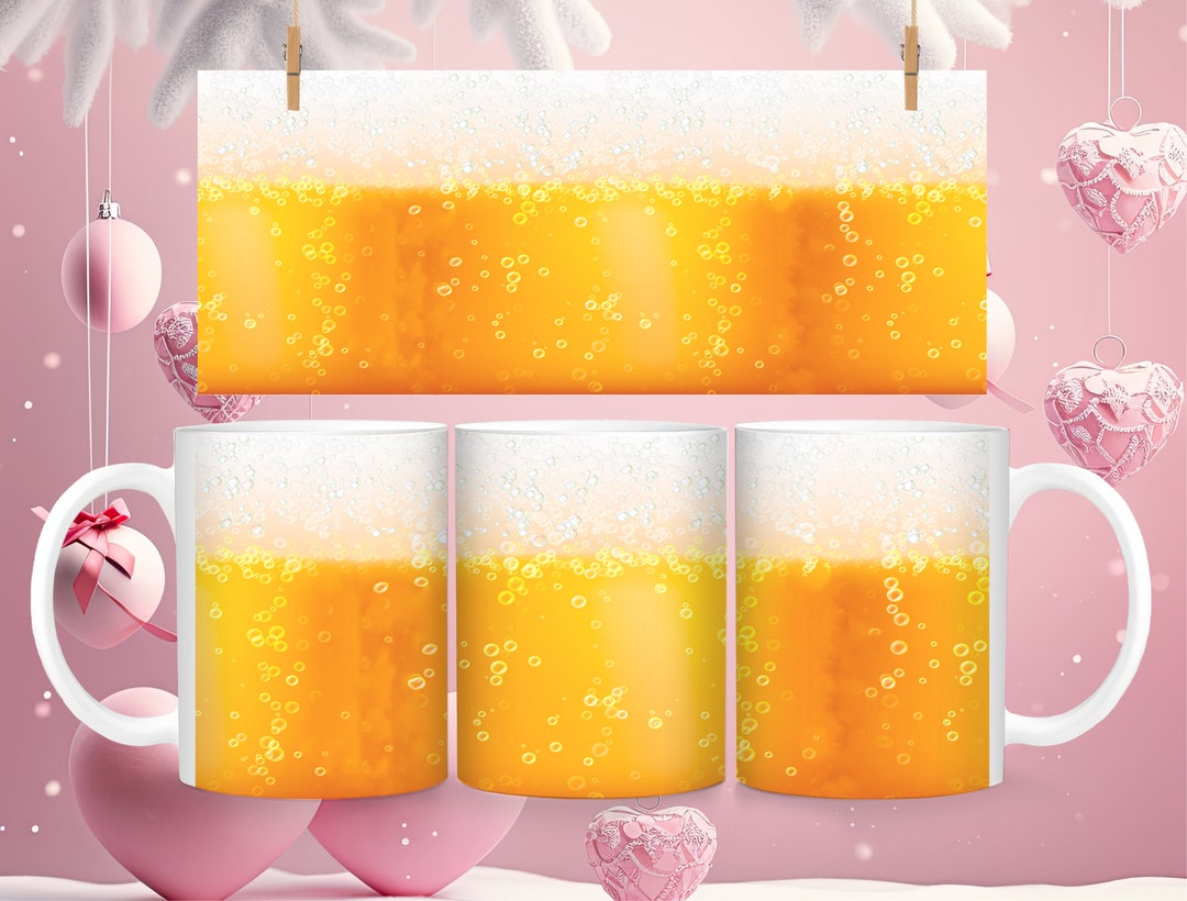 Beer Mug Illusion Mug Fake Beer Mug Funny Mug Gag Gift Valentine's Day