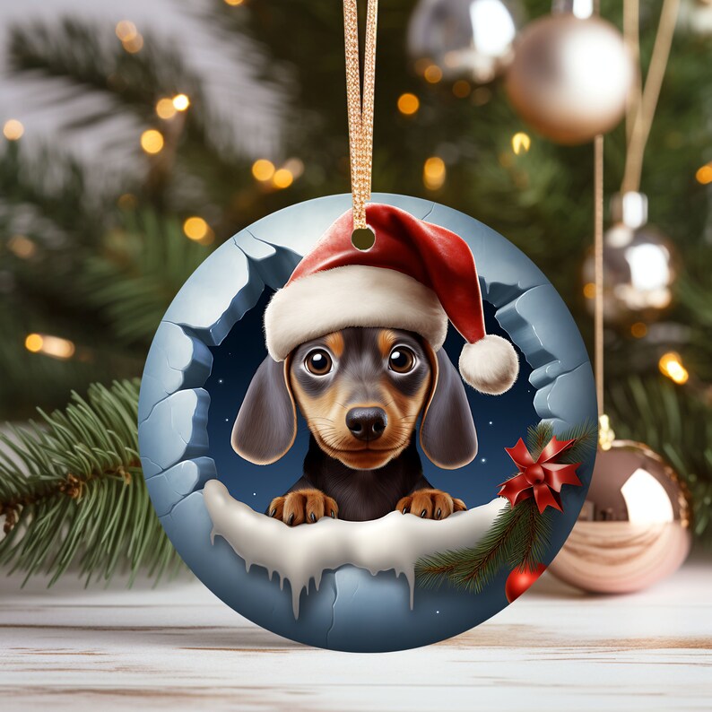 Christmas Golden Retriever Ornament Christmas - Il 794xN.5580110895 4voi