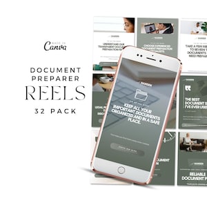 May include: A phone screen mockup showing a green and white graphic with the text "Keep all your important documents organized and in a safe place." The graphic is surrounded by a white border and the text "Tip of the Week" is at the top. The phone is on a green background with other phone screen mockups showing different graphics.
