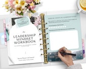 Leadership Mindset Workbook Template Success Planner Leadership Workbook Leadership Mindset Worksheets Action Plan