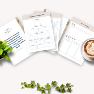 Life Coach Business Plan Canva Template, Small Business Startup ...