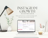 Instagram Growth Diagnostic Tool Google Sheet for Social Media Manager, Post Scheduler, Content Tracker, SMM Dashboard