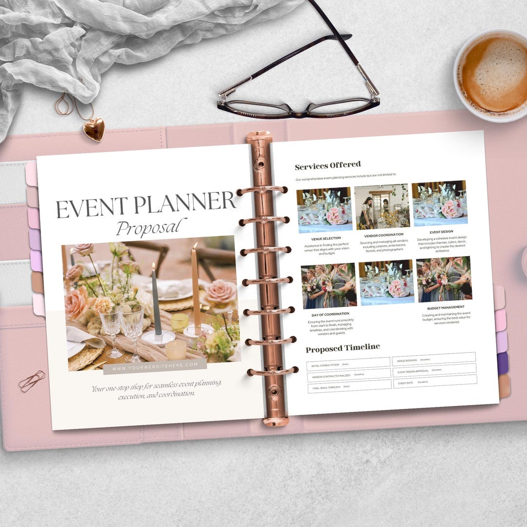 Event Planner Rfp Event Planner Proposal Template, Canva Planning Proposal, Event ...