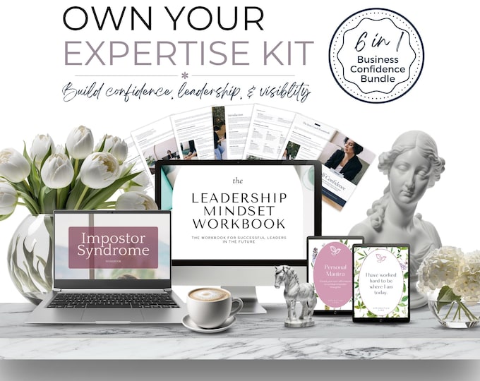 Own Your Expertise Kit, Position Yourself as the Go-To Expert, Small Business Toolkit for Coaches, Personal Brand Guide