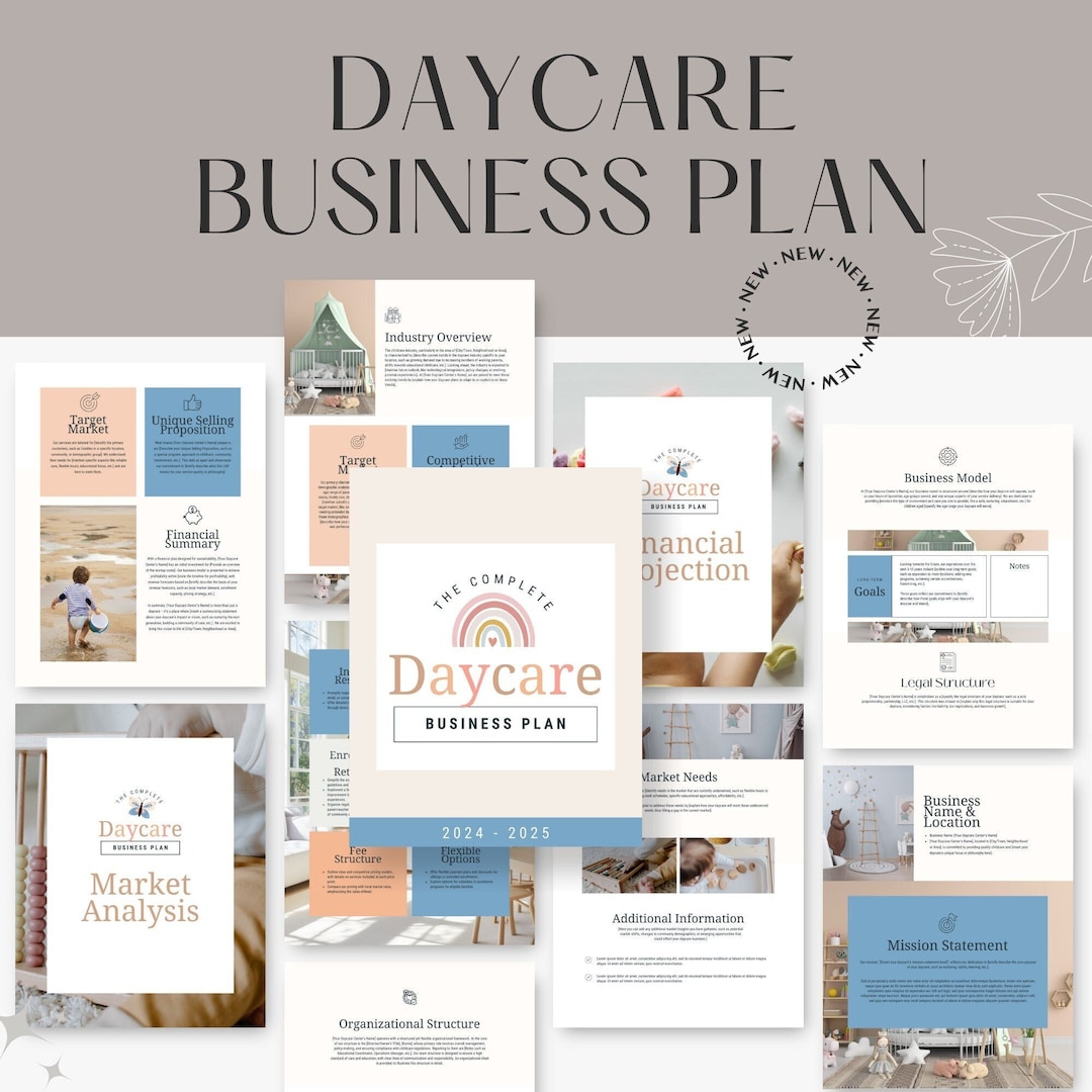 Image 5 for Daycare Business Plan Template Free Download