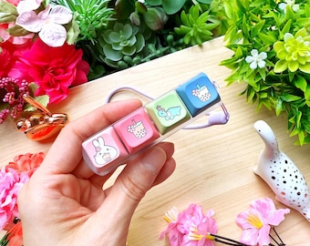 Light-Up Boba Keycap Keyboard Clicky Fidget Keychain | Fidget, Keycap, Mechanical Keyboard Fidget, Keyboard Switch, Keyboard Fidget Toy