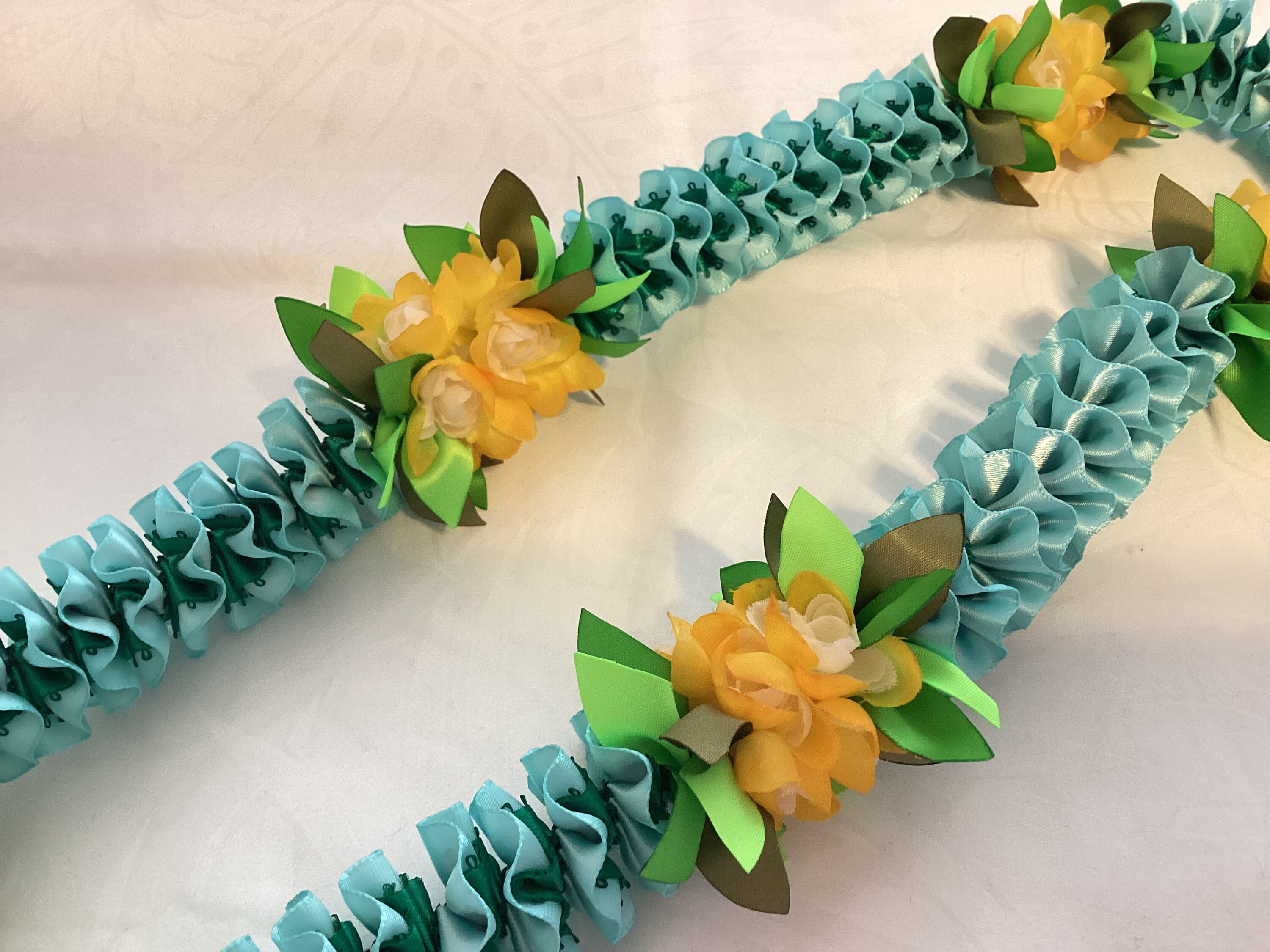Ribbon Lei, Handmade, Celebration, Birthday, Wedding, Graduation - Etsy