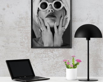 Fashion Wall Art, Bedroom Wall Decor, Aesthetic Room Decor, Printable Wall Art, Digital Download, Fashion Quote Art, Fashion Photography