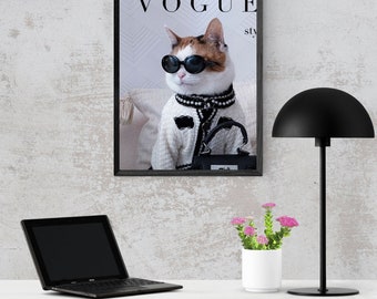 Fashion Wall Art, Bedroom Wall Decor, Aesthetic Room Decor, Printable Wall Art, Digital Download, Fashion Quote Art, Fashion Photography