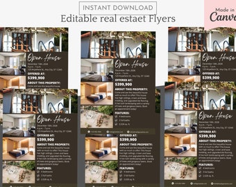 Eye-Catching Real Estate Flyers, Customizable Property Flyers, Engaging Marketing Tools, Promotional Materials