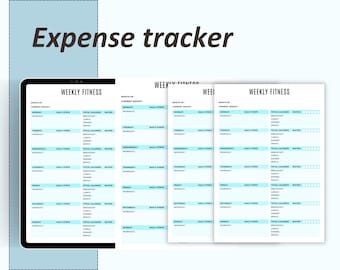 Rastreador de gastos, Registro de gastos, Gastos imprimibles, Rastreador de ingresos, Rastreador de gastos, Registro de gastos, Planificador de gastos, Rastreador de gastos