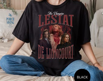 Horror Readers Unisex T-shirt, Interview with a Vampire, Anne Rice Novels, Lestat de Lioncourt tee, Vampire Romance, Fantasy Reader Shirt,