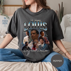 T-shirt unisexe Horror Readers, Entretien avec un vampire, Romans d'Anne Rice, T-shirt Louie De Pointe Du Lac, Vampire Romance, Chemise Fantasy Reader