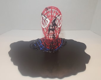 Spiderman con busto simbionte / soporte de exhibición